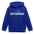 Kinder Premium Hoodie in versch. Farben Untersberg 2xDruck in Weiß - Royalblau