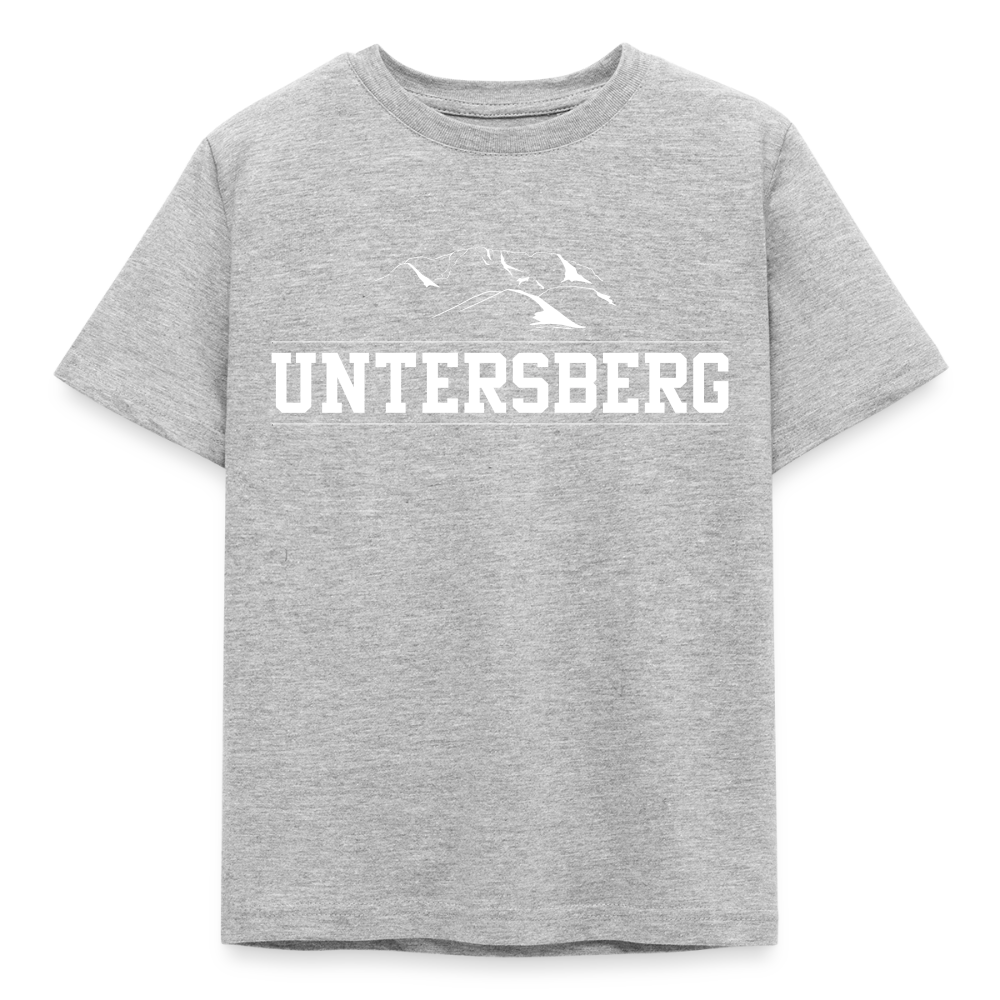 Kinder Untersberg T-Shirt - Grau meliert