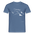 Untersberg Männer Premium T-Shirt in vers. Farben 1xDruck Weiss - Taubenblau 