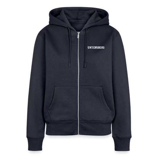 Frauen Premium Kapuzenjacke - Navy
