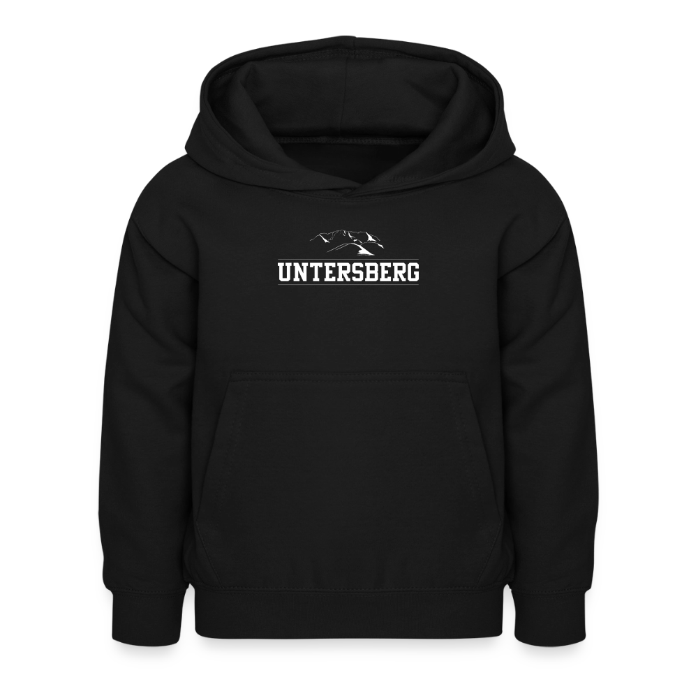 Kinder Untersberg Hoodie - Schwarz