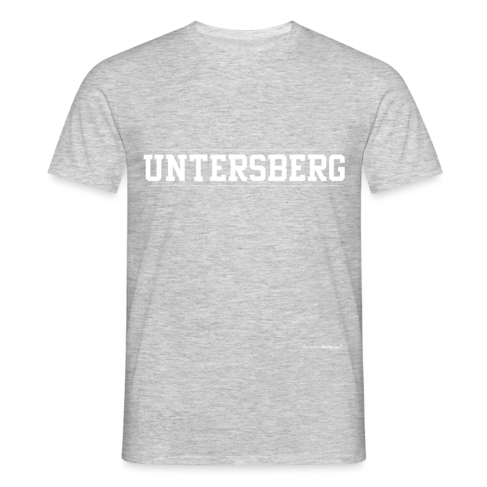 Männer Untersberg T-Shirt - Grau meliert