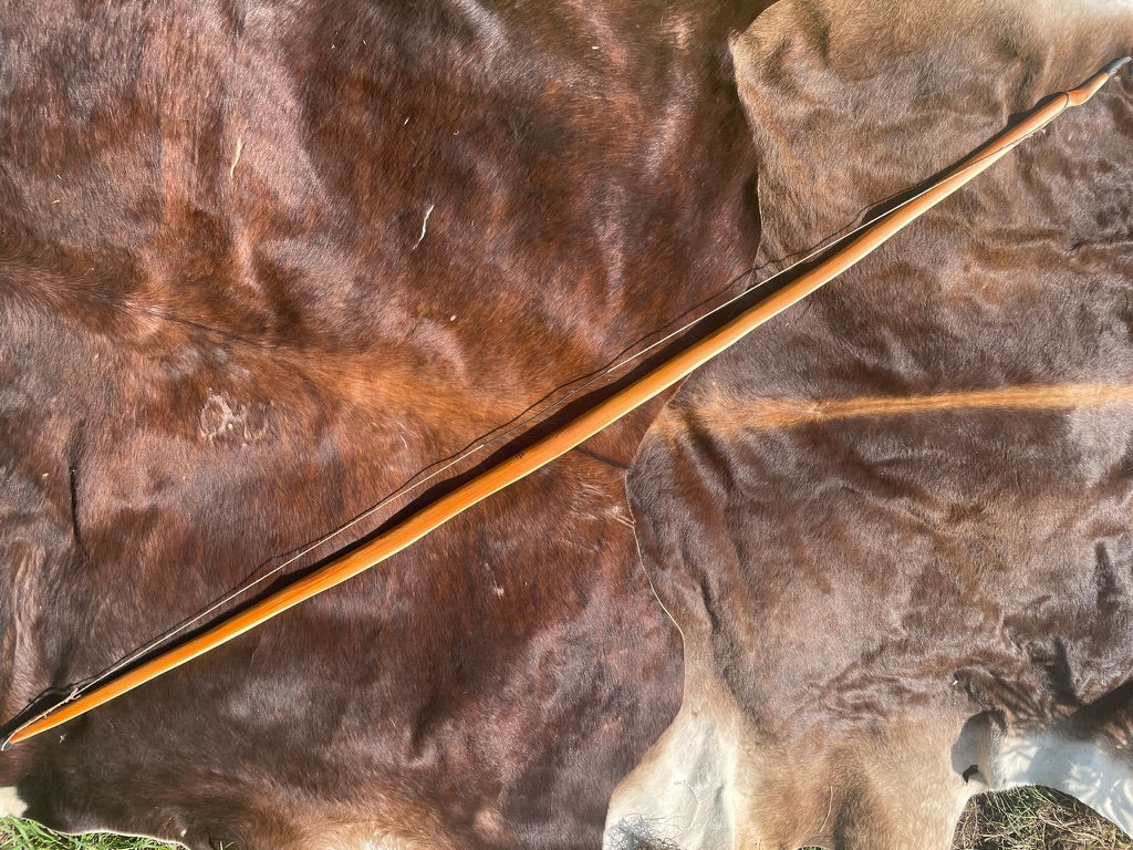 Eiben Langbogen (Warbow) 53lbs auf 28inch - 74inch Länge - inkl. 3 Pfeile