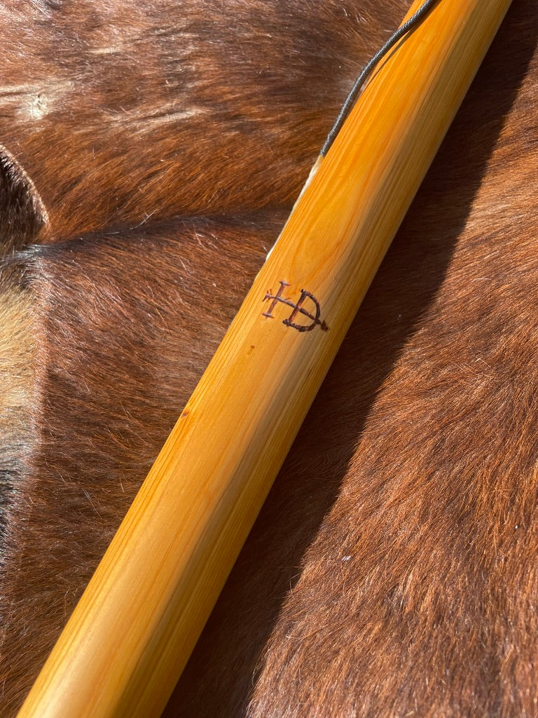 Eiben Langbogen (Warbow) 65lbs auf 28inch - 72inch Länge - inkl. 3 Pfeile