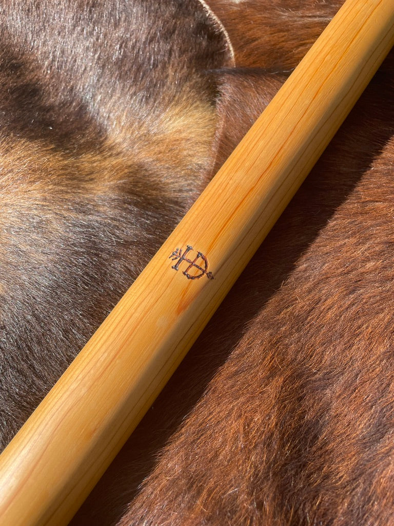 Eiben Langbogen (Warbow) 90lbs auf 30inch - 74inch Länge - inkl. 3 Pfeile