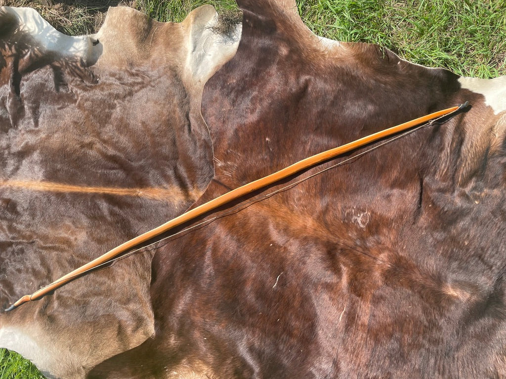 Eiben Langbogen (Warbow) 53lbs auf 28inch - 74inch Länge - inkl. 3 Pfeile