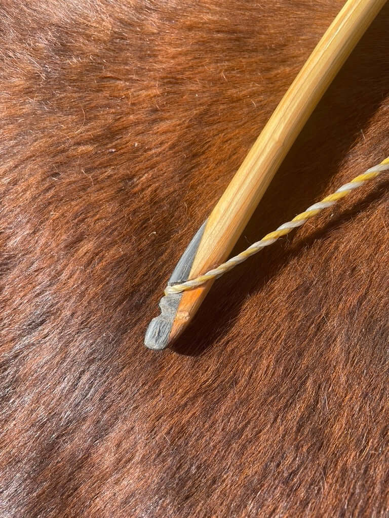 Eibe Paddle Flachbogen - 45lbs auf 28inch - 61inch Länge - inkl. 3 Pfeile