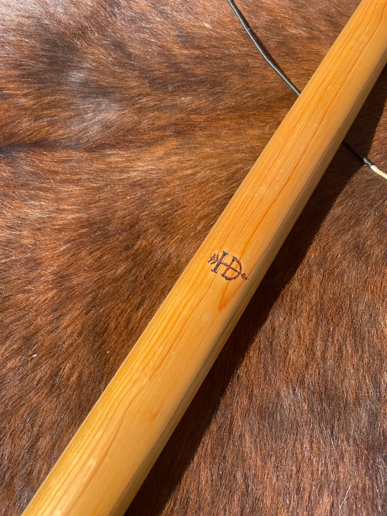 Eiben Langbogen (Warbow) 90lbs auf 30inch - 74inch Länge - inkl. 3 Pfeile