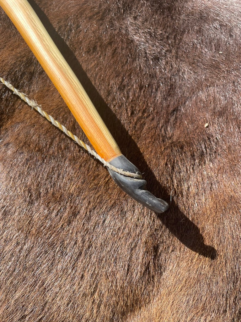 Eiben Langbogen (Warbow) 90lbs auf 30inch - 74inch Länge - inkl. 3 Pfeile