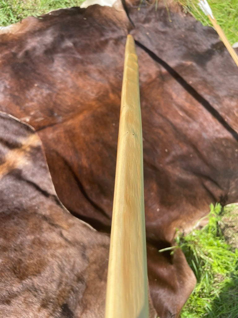 Eiben Langbogen (Warbow) 65lbs auf 28inch - 72inch Länge - inkl. 3 Pfeile