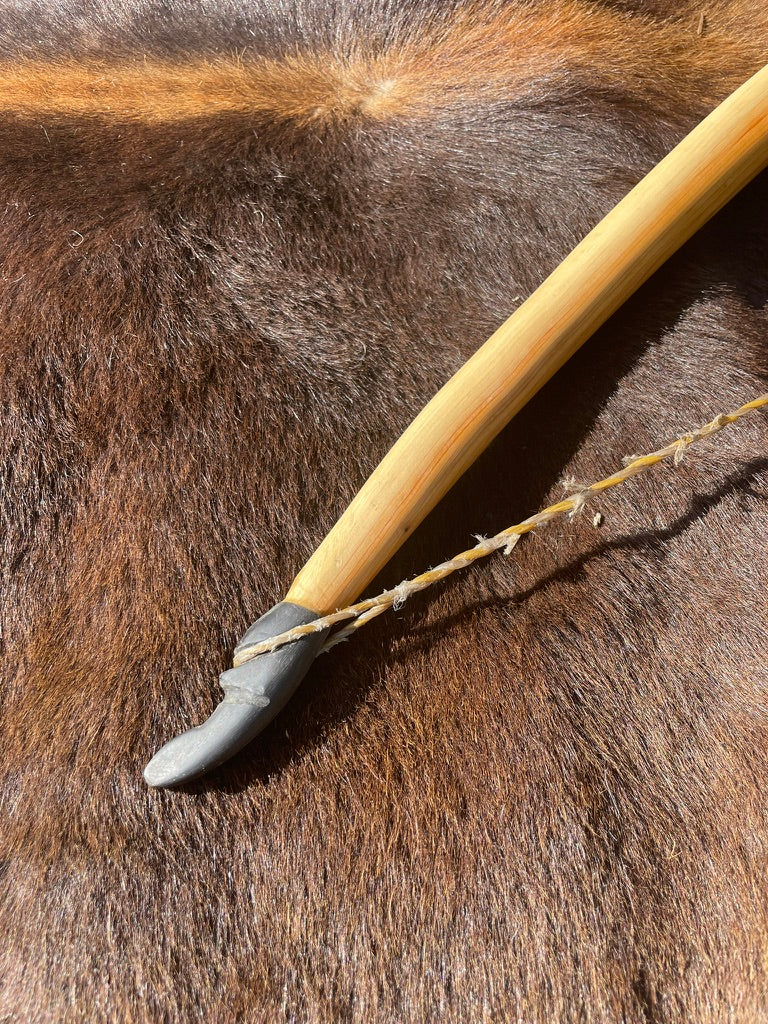 Eiben Langbogen (Warbow) 90lbs auf 30inch - 74inch Länge - inkl. 3 Pfeile