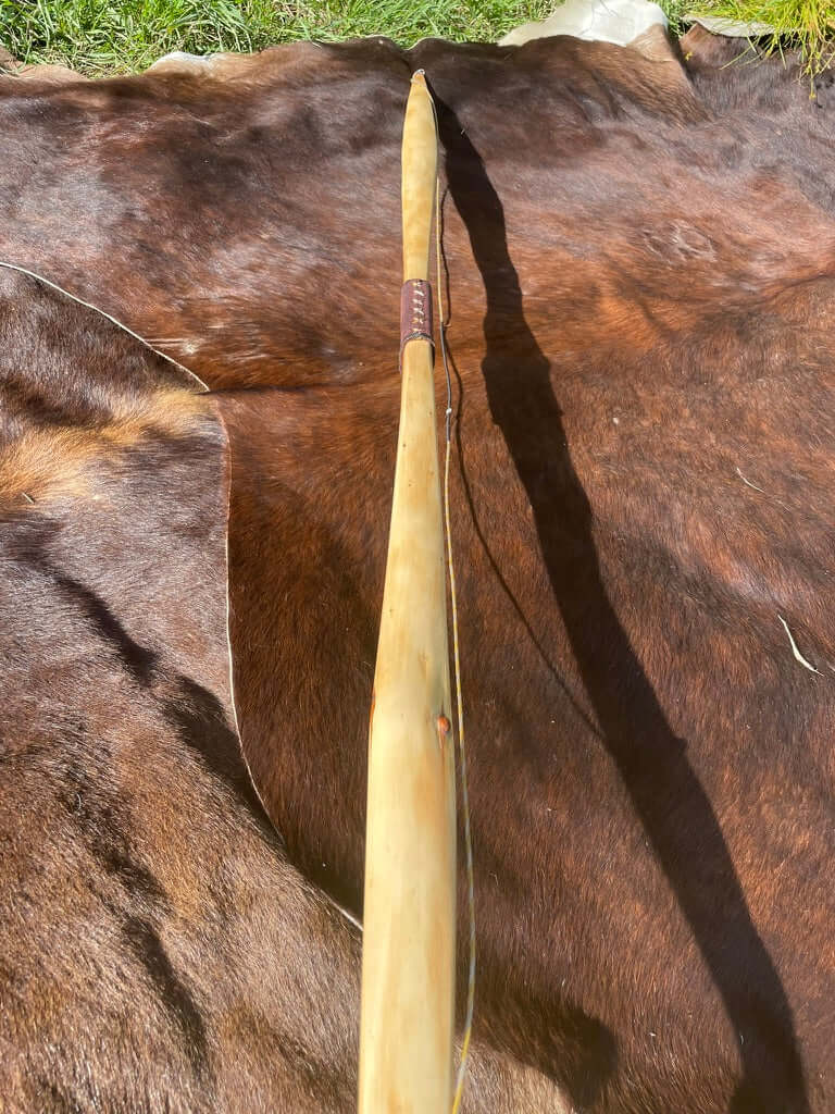 Eibe Paddle Flachbogen - 45lbs auf 28inch - 61inch Länge - inkl. 3 Pfeile