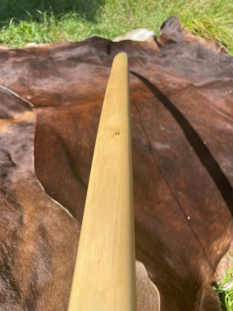 Eiben Langbogen (Warbow) 90lbs auf 30inch - 74inch Länge - inkl. 3 Pfeile
