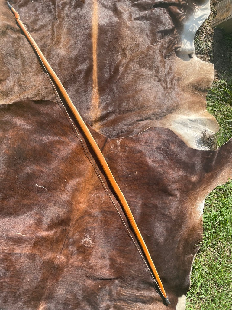 Eiben Langbogen (Warbow) 53lbs auf 28inch - 74inch Länge - inkl. 3 Pfeile