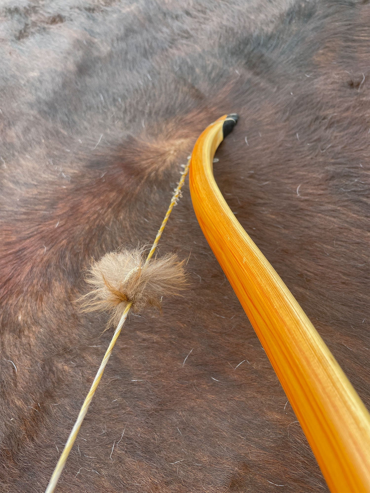 Traditioneller Eiben Flachbogen (BHa)