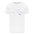 Männer Premium T-Shirt "Untersberg" 2 Seiten Druck in Blau meliert - white