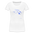 Frauen Premium T-Shirt in versch. Farben Untersberg in Azurblau - weiß