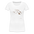 Frauen Premium T-Shirt in versch. Farben Untersberg in Schokoladenbraun - weiß