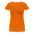Frauen Premium T-Shirt in versch. Farben Untersberg in Schokoladenbraun - Orange