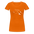 Frauen Premium T-Shirt in versch. Farben Untersberg 4xDruck in Weiss - Orange
