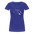 Frauen Premium T-Shirt in versch. Farben Untersberg 4xDruck in Weiss - Königsblau