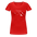 Frauen Premium T-Shirt in versch. Farben Untersberg 4xDruck in Weiss - Rot