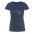 Frauen Premium T-Shirt in versch. Farben Untersberg 2xDruck in Hellblau - Blau meliert