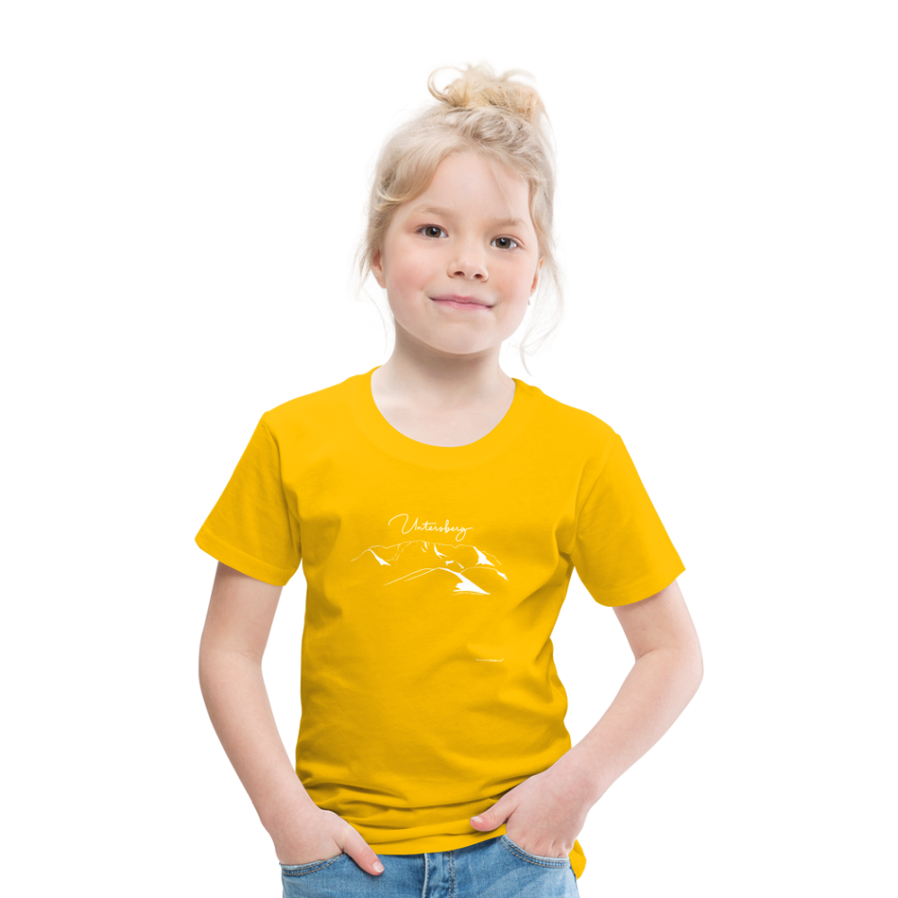 Kinder Premium T-Shirt - Sonnengelb