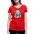 Frauen Bio-T-Shirt mit V-Ausschnitt von Stanley & Stella - Rot